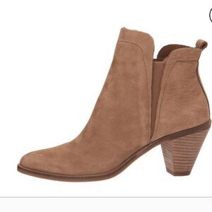 Lucky Brand Jana Leather Boots in Tan Size 6.5